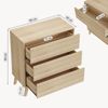 Kommode Aastmabospoo 90x80x40 cm Eicheoptik, hell [en. casa] Bild 5