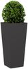 vidaXL Pflanzkübel 2 Stk. Schwarz 35x35x75 cm Stahl 851081 Bild 4