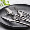 Besteck-Set Porto, 10-teilig, 2 Personen, Edelstahl, schwarz Bild 3