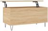 vidaXL Couchtisch Sonoma-Eiche 90x44,5x45 cm Holzwerkstoff 830975 Bild 2