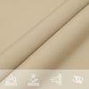 vidaXL Sonnensegel Oxford-Gewebe Dreieckig 4x5x5 m Beige 135179 Bild 5