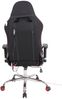 CLP Gaming Bürostuhl Limit XM Stoff mit Massagefunktion,schwarz/rot Bild 4
