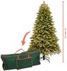 Spetebo Aufbewahrungstasche Weihnachtsbaumhülle grün mit Reißverschluss (1-tlg), mit robusten Tragegriffen Bild 2
