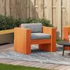 vidaXL Gartensessel Wachsbraun 79x60x62 cm Massivholz Kiefer 844623 Bild 3
