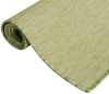 vidaXL Outdoor-Teppich Flachgewebe 120x170 cm Grün 340809 Bild 4