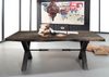 Esstisch Akazie 200x110x76 grau lackiert IRON LABEL #176 Bild 3