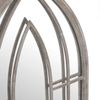vidaXL Gartenspiegel Sand 70x30 cm Eisen 318355 Bild 5