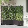 vidaXL Garten-Pflanzgefäß 5 pcs Schwarz 120 x 120 x 142 cm Kunststoff 42002856 Bild 3
