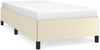 vidaXL Bettgestell Creme 90x190 cm Kunstleder 347223 Bild 2