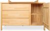 Pinolino 'Enno' Kommode, extrabreit, Buche, 100 x 52 x 141 cm, natur Bild 5