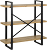 Regal heller Holzfarbton 3 Fächer TIMBER Bild 5
