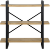Regal heller Holzfarbton 3 Fächer TIMBER Bild 4