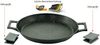 Aluguss Paellapfanne Pfanne Paella Ø36 Induktion Bratpfanne Grillpfanne mit zwei Handschuhen Bild 3