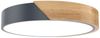 FIVMEN LED Deckenleuchte Deckenlampe Holz Deckenleuchte Deckenlampen Rund Lampen, Kaltweiß Bild 5