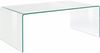 Concept GmbH Couchtisch in Klarglas, Glas - 110x40x60cm (BxHxT) Bild 2