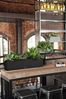 LECHUZA Blumenkasten BALCONERA Stone 80 ALL-IN-ONE Schwarz 425630 Bild 2