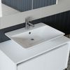 Roomart ATLANTIC-85 Badmöbel Set– 2-teiliges Badezimmermöbel Set - Waschbecken mit Unterschrank - H 45 x B 45 x T 85 cm • Weiß Bild 5