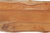 vidaXL Tischplatte 60x40x2,5 cm Rechteckig Massivholz Akazie Baumkante 370608 Bild 3