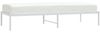 vidaXL Bettgestell Metall Weiß 75x190 cm 350903 Bild 4