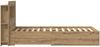 vidaXL Bettgestell mit Stauraum mit Kopfteil Artisan-Eiche 90x190 cm 3433814 Bild 5