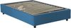 Dmora Apel Doppelbett, Bettkasten mit Stoffbezug, 100 % Made in Italy, Öffnung vorne, inklusive Matratze 160 x 190 cm, Blau Bild 5