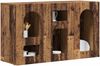 vidaXL Sideboard Altholz 100 x 35 x 59 cm Holzwerkstoff 891352 Bild 3