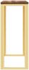 vidaXL Konsolentisch Golden Edelstahl und Altholz Massiv 350038 Bild 5