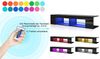 SONNI Lowboard TV Schrank schwarz mit 12 Led Farben Beleuchtung, TV Bild 3