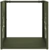 vidaXL Brennholzregal Olivgrün 40x40x40 cm Kaltgewalzter Stahl 864246 Bild 5