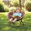 Relaxdays Faltbarer Moonchair für Kinder Bild 3