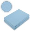 Doppelpack Jersey Spannbettlaken 90 - 100 x 200 cm Hellblau Bild 2