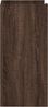 vidaXL Sideboard Braun Eichen-Optik 45x35x75 cm Holzwerkstoff 848401 Bild 5