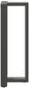 vidaXL Bartischbeine T-Form 2 Stk. Anthrazit 40x35x(100-101) cm Stahl 4013086 Bild 5