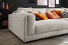 KAWOLA Big Sofa RAINA Cord steingrau 85 x 150 x 254 cm Bild 2