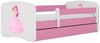 Raumhirsch Furniture Kinderbett 70x140, 80x160, 80x180 cm - Komplettset mit Matratze & Schublade (Bett für Mädchen, Einzelbett Kinder 2–12, mit Rausfallschutz & Lattenrost), verschiedene Farben & Designs Bild 2