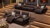 Sofanella Kinosofa ADRIA 2-Sitzer Ledercouch Echtleder in Schwarz S: 206 Breite x 101 Tiefe Bild 5