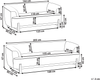 Sofa Set 5-Sitzer ALNOR Stoff Dunkelgrau Bild 2