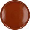 Pizzateller Tonware 2er Set 2,5xØ32cm Mediterran Glasiert Unikat Handarbeit Antik/Vintage Wikinger Bild 3
