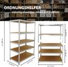 XXL Schwerlastregal 180x115x60 cm 875 kg Traglast Lagerregal Kellerregal Bild 5