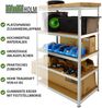 XXL Schwerlastregal 180x115x60 cm 875 kg Traglast Lagerregal Kellerregal Bild 3