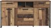 Sideboard >Celon< in Old Wood Vintage - 156.4x86.3x41.6cm (BxHxT) Bild 4