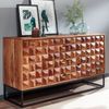 Sideboard >Katihar< (B/H/T: 145x81x45 cm) in Sheesham - 145x81x45 (BxHxT) Bild 2