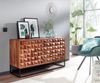 Sideboard >Katihar< (B/H/T: 145x81x45 cm) in Sheesham - 145x81x45 (BxHxT) Bild 3