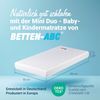 Betten-ABC Mini-Duo – Baby-/Kindermatratze mit Baby- und Kleinkindseite, Bezug waschbar, Größe: 80x180 Bild 2