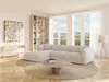 Vente-unique - CAMILIO Sofa Stoff Beige - B 165 cm x H 74 cm x L 272 cm Bild 2