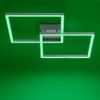 RGB LED Deckenleuchte, Fernbedienung, Sprach - und App-Steuerung L 63,5 cm Bild 4