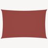 vidaXL Sonnensegel Oxford-Gewebe Rechteckig 2,5x5 m Terrakotta-Rot 135374 Bild 2