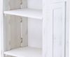 Bücherregal - Massivholz - Weiß - Landhaus - Shabby Chic - Pinienholz Bild 2