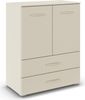 rauch Aditio Box, Kommode, 2-türig, 2 Schubladen, mit Softclose-Funktion, Farbe Beige, BxHxT 80x100x42cm Bild 3