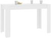 vidaXL Esstisch Weiß 120x60x76 cm Holzwerkstoff 800432 Bild 3